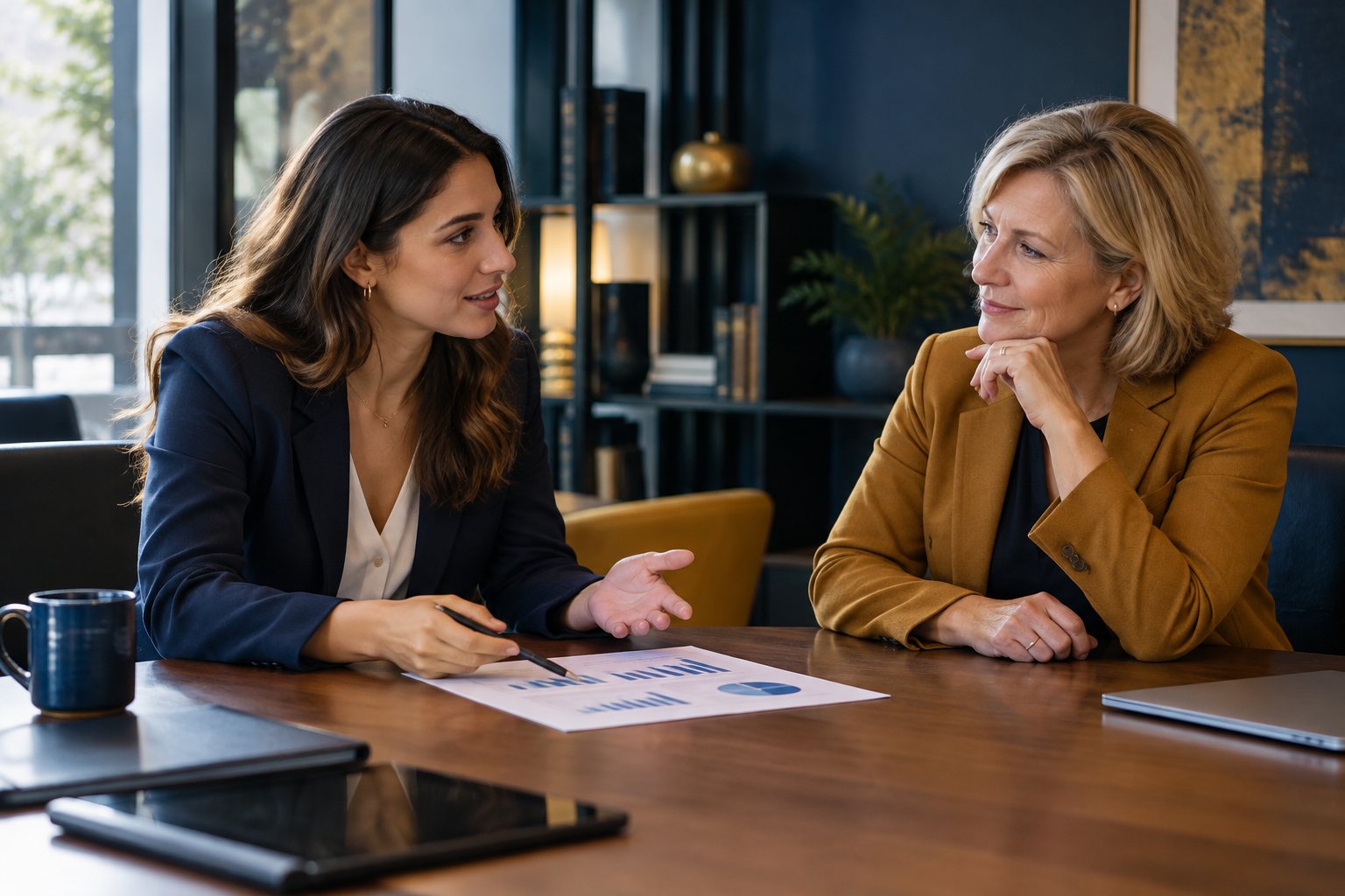 Discussion avec un responsable sur les appuis d’une nouvelle mission