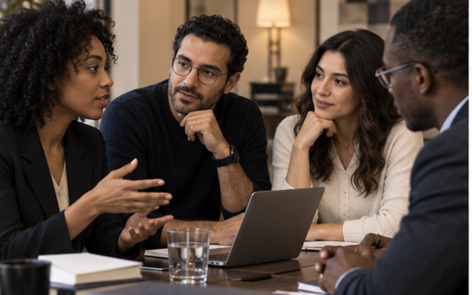 Haitam Laadidaoui échangeant avec des lecteurs sur l’évolution professionnelle