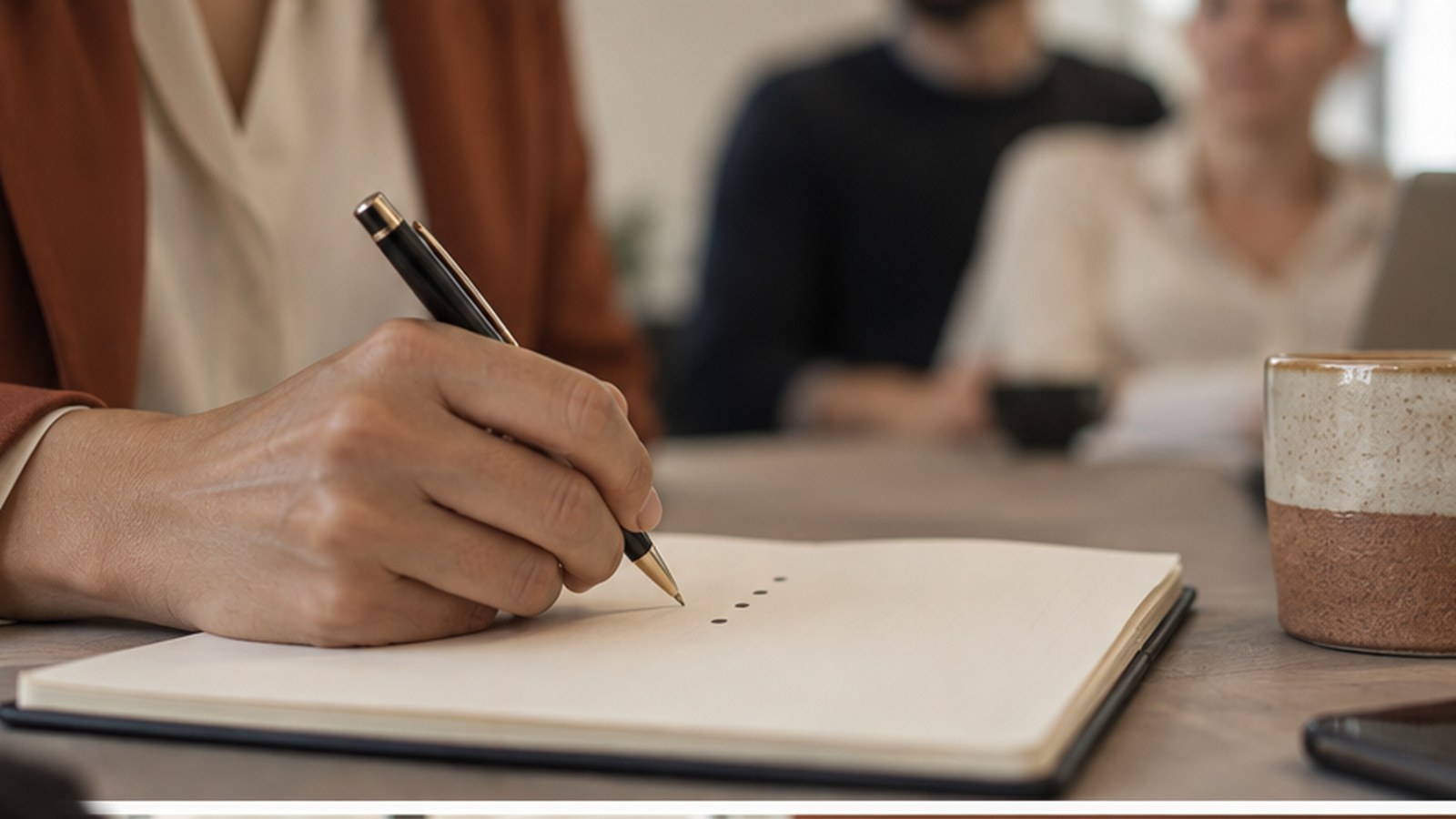 Carnet de préparation pour prendre la parole en réunion avec confiance